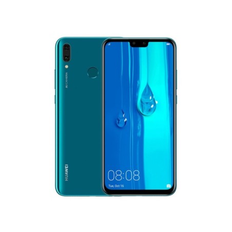 smartphone huawei y9 2019 bleu