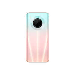 smartphone huawei y9a 4g pink back view