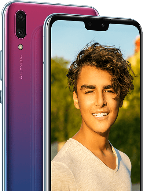 smartphone huawei y9 2019 ai cameras